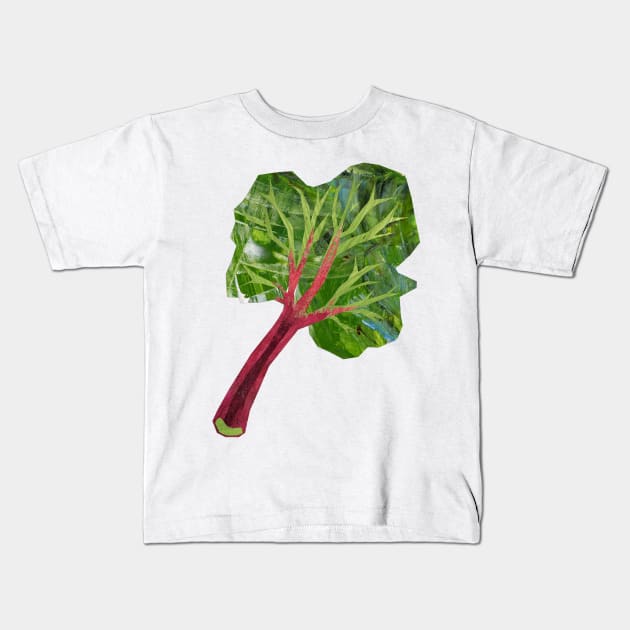 Rhubarb Kids T-Shirt by Babban Gaelg